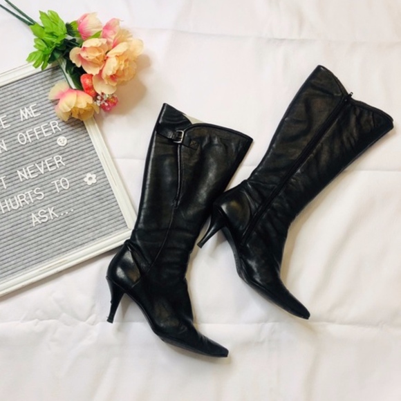 size 9 heeled boots